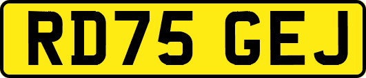 RD75GEJ