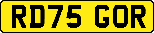 RD75GOR