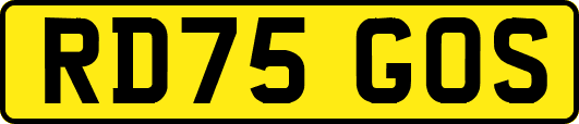 RD75GOS