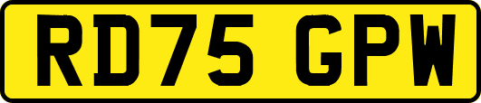 RD75GPW