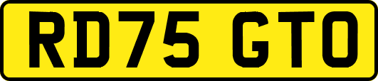 RD75GTO