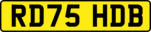 RD75HDB