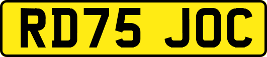 RD75JOC