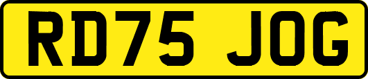 RD75JOG
