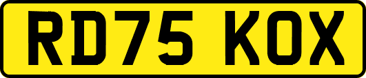RD75KOX