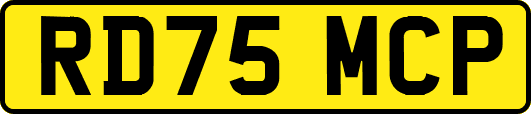 RD75MCP