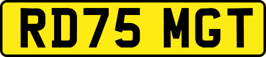 RD75MGT