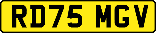 RD75MGV