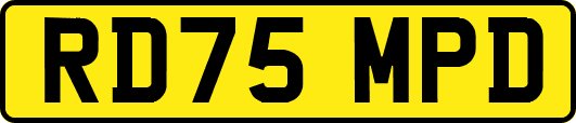 RD75MPD