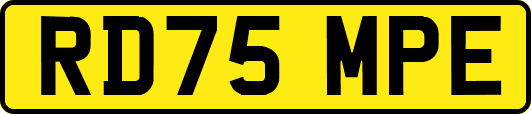 RD75MPE