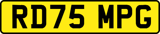 RD75MPG