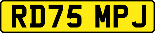 RD75MPJ