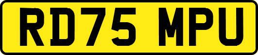 RD75MPU