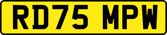 RD75MPW