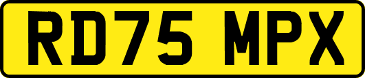 RD75MPX