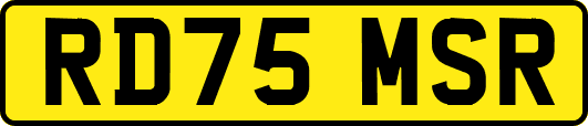 RD75MSR