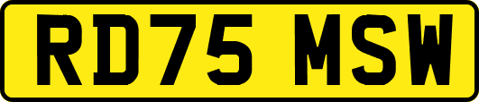 RD75MSW