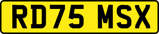 RD75MSX