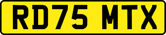 RD75MTX