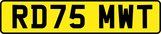 RD75MWT