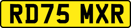 RD75MXR