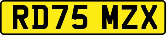RD75MZX