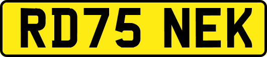 RD75NEK