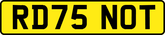 RD75NOT