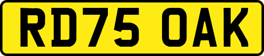 RD75OAK