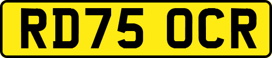 RD75OCR