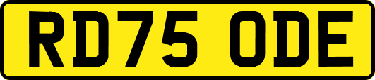 RD75ODE