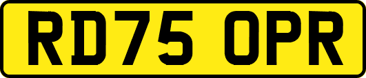 RD75OPR