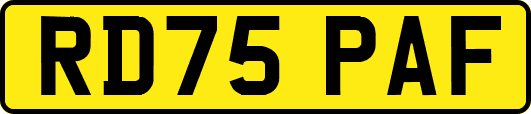 RD75PAF