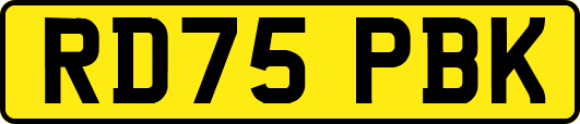 RD75PBK