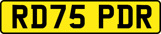 RD75PDR