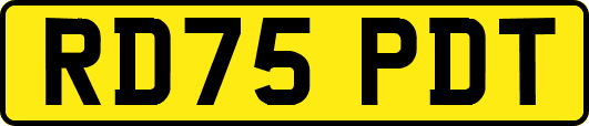 RD75PDT