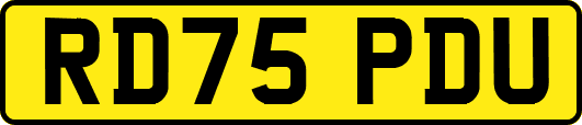 RD75PDU
