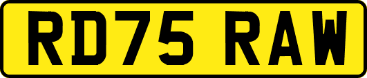 RD75RAW
