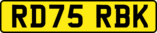 RD75RBK
