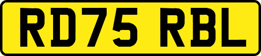 RD75RBL