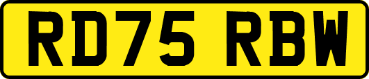 RD75RBW