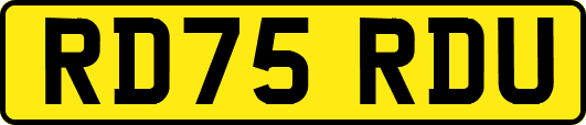 RD75RDU