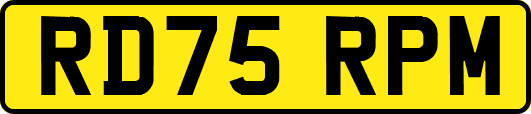 RD75RPM