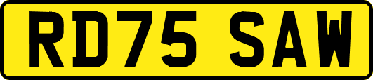 RD75SAW