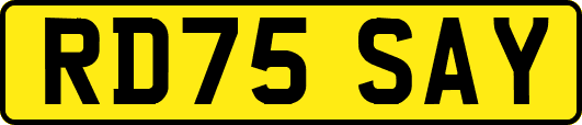 RD75SAY