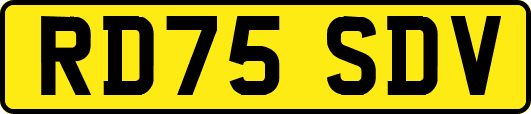 RD75SDV