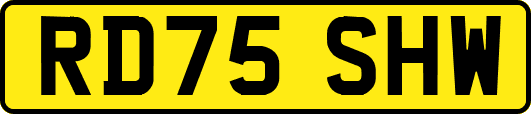 RD75SHW
