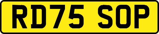 RD75SOP