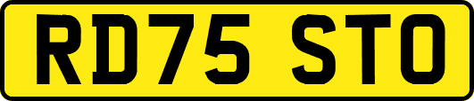 RD75STO