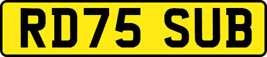 RD75SUB